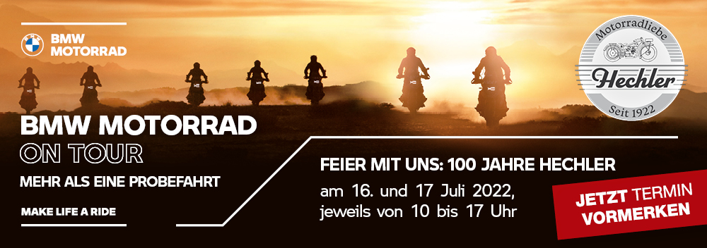 Hechler-Motor - 100 Jahre Hechler - BMW Motorrad on tour