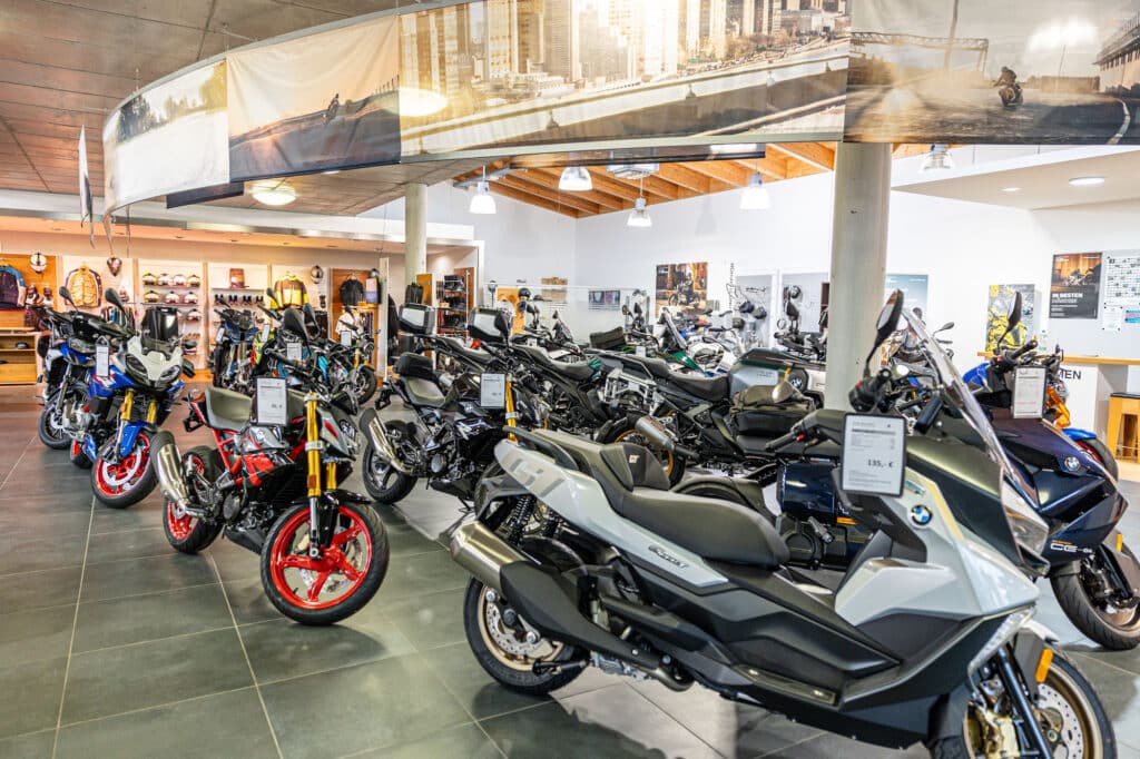 Hechler Motor Dettingen-Gerstetten Showroom Motorrad