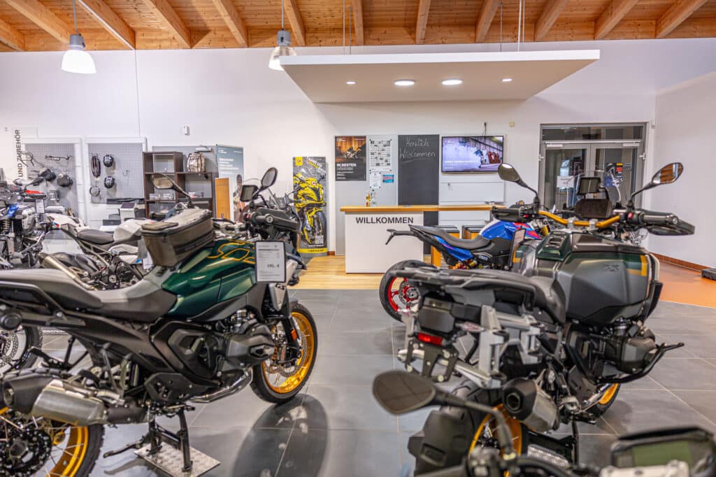 Hechler Motor Dettingen-Gerstetten Showroom Motorrad